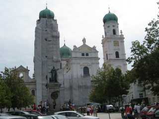 Der Stephansdom in der Passauer Altstadt